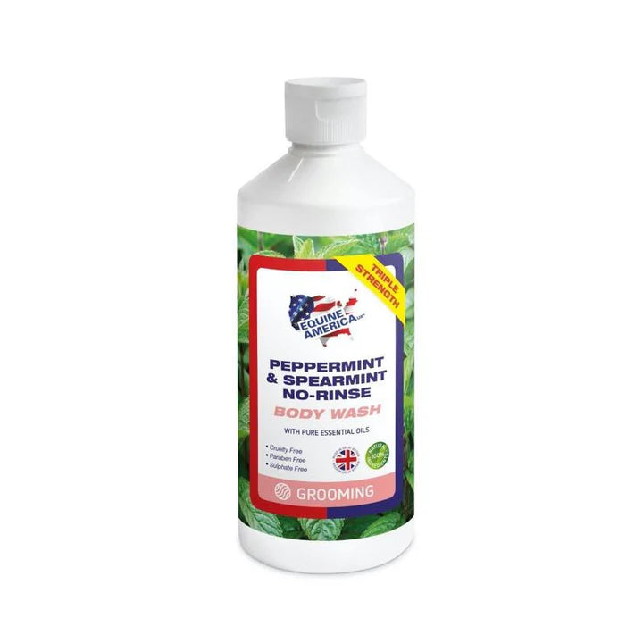 Equine America Peppermint + Spearmint No-rinse Body Wash