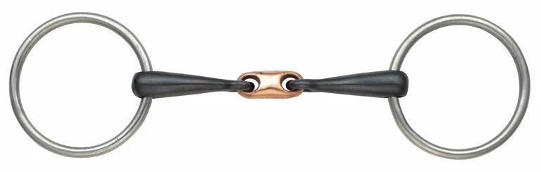 Sweet Iron Loose Ring Snaffle With Lozenge