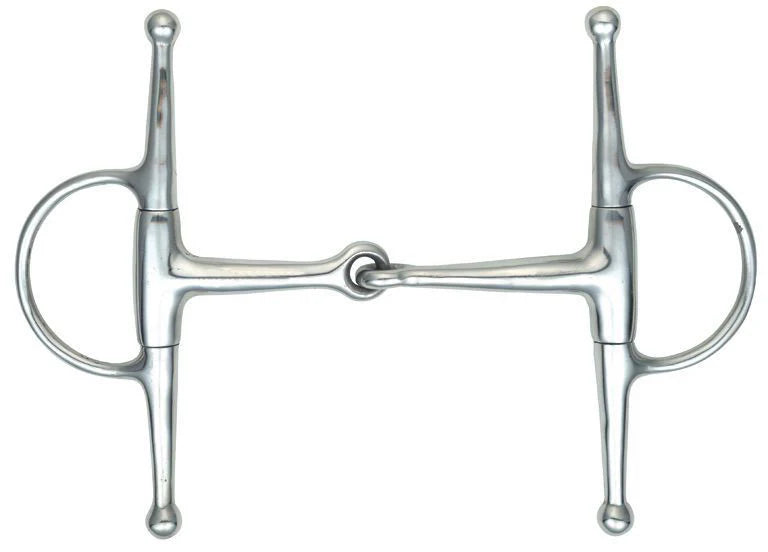 Shires Full Cheek Eggbutt Snaffle