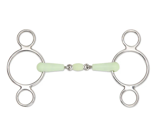Equikind Peanut Two Ring Gag