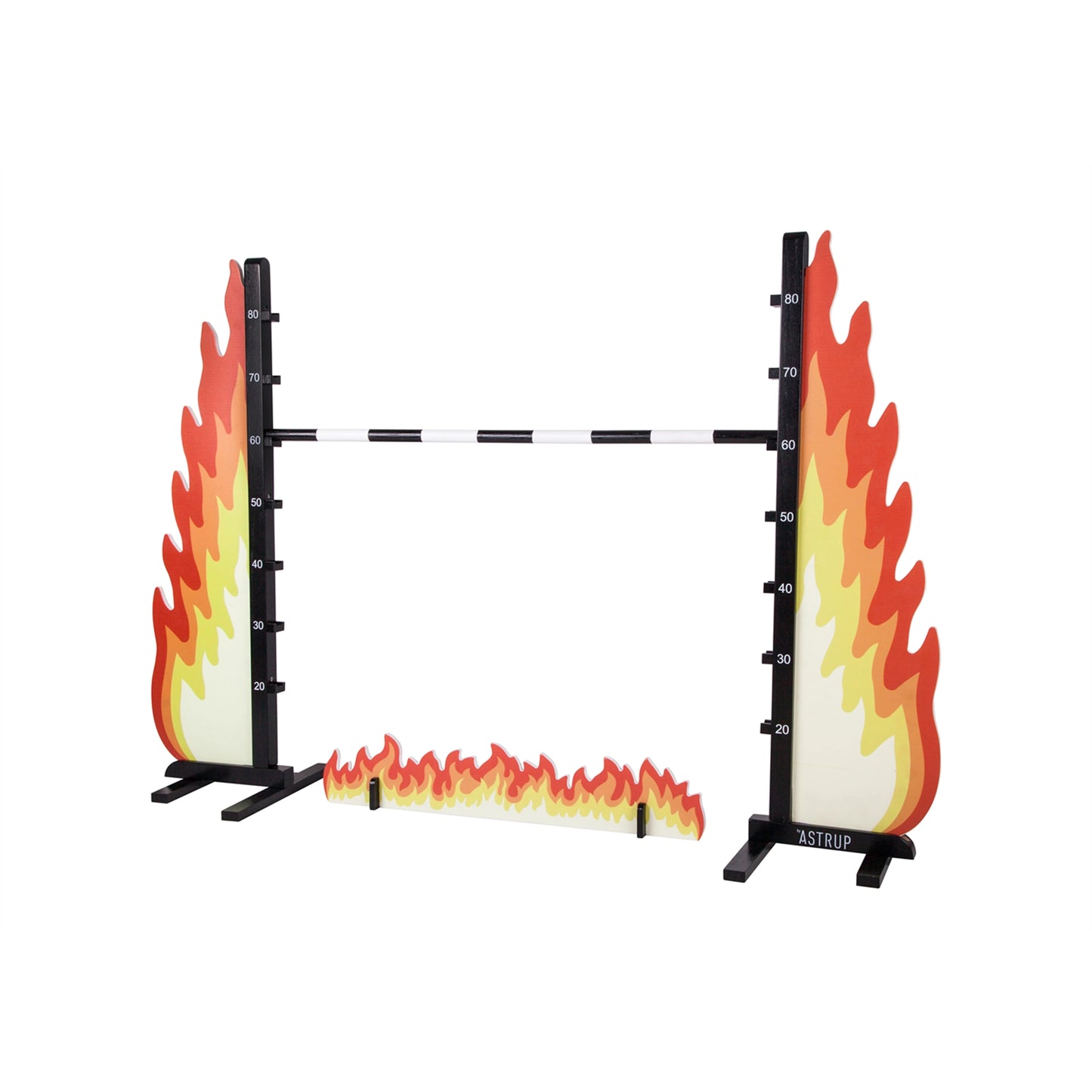 Hobby Horse Show Jumping Fence - Fire