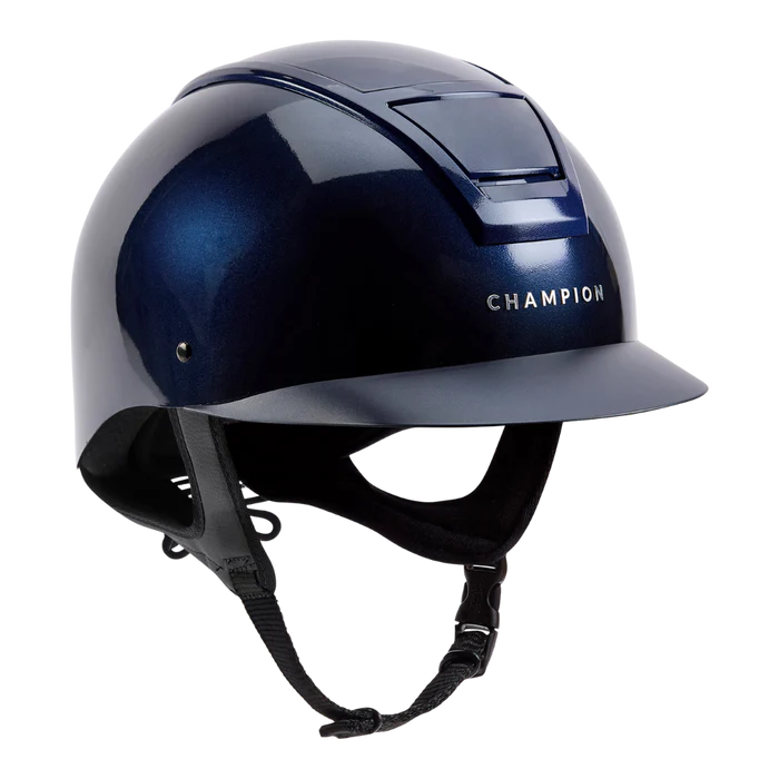 Champion Insight Peaked Helmet - Metallic Navy