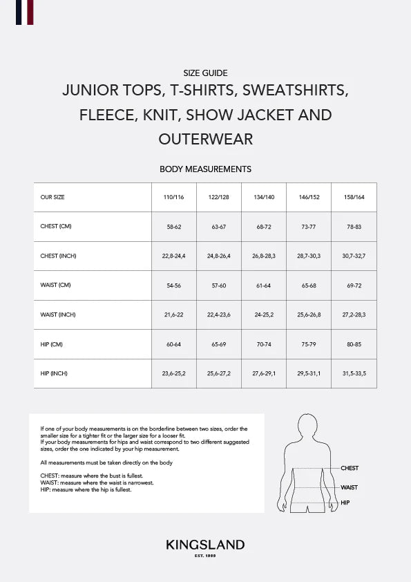 Kingsland Classic Junior Boy's Woven Softshell Show Jacket