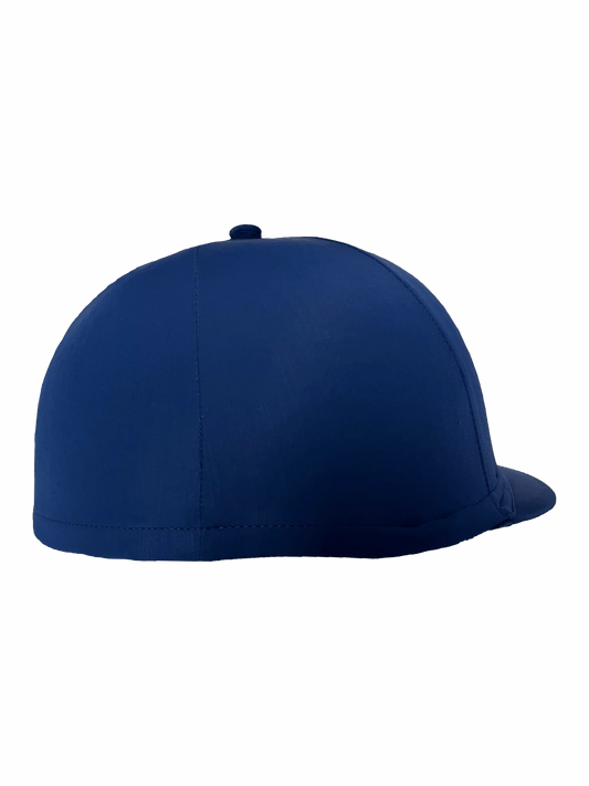 Breeze Up Lycra Hat Cover Navy Button-Top