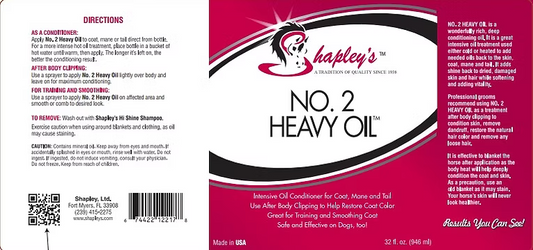 Shapley's NO.2 Heavy Oil