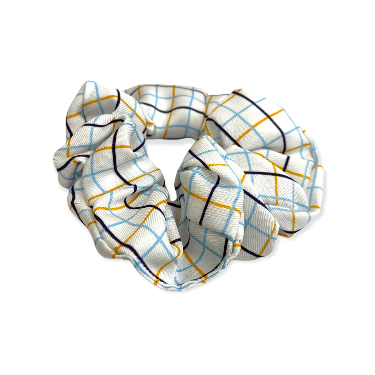 Official Pony Club Checked Hair Scrunchies