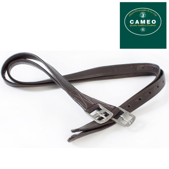 Cameo EcoRider Anti-Stretch Stirrup Leathers