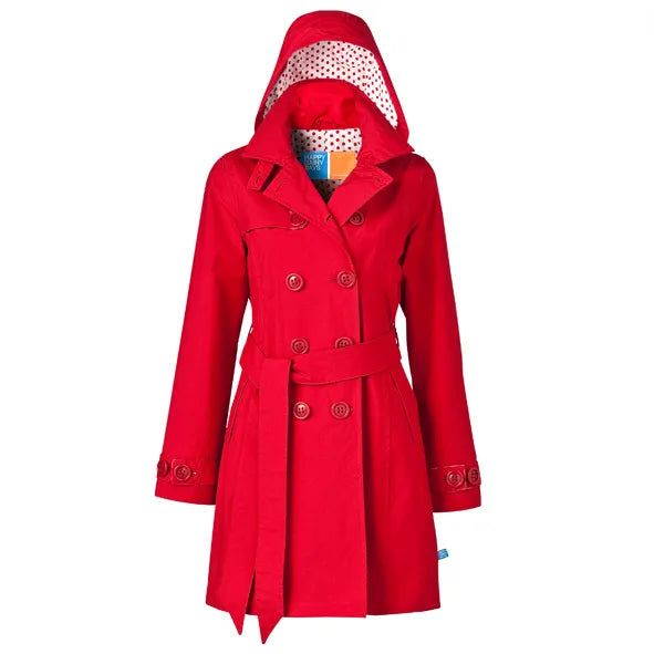 Happy rainy days trench coat clearance
