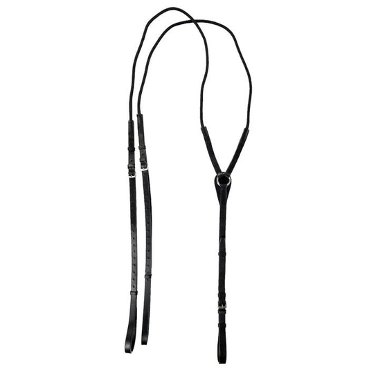 HKM Triangle Draw Reins - Cord