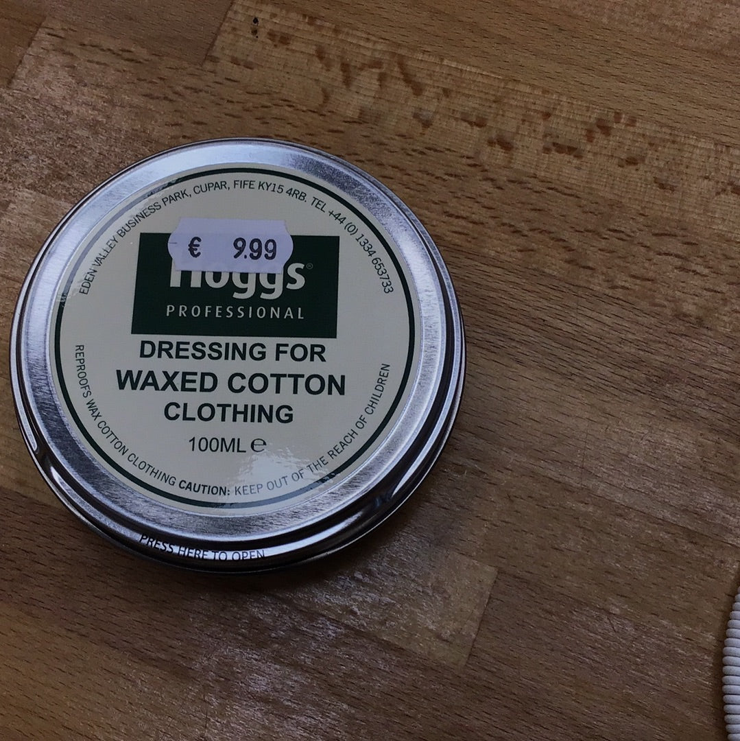 Hoggs Dressing For Waxed Cotton Clothing
