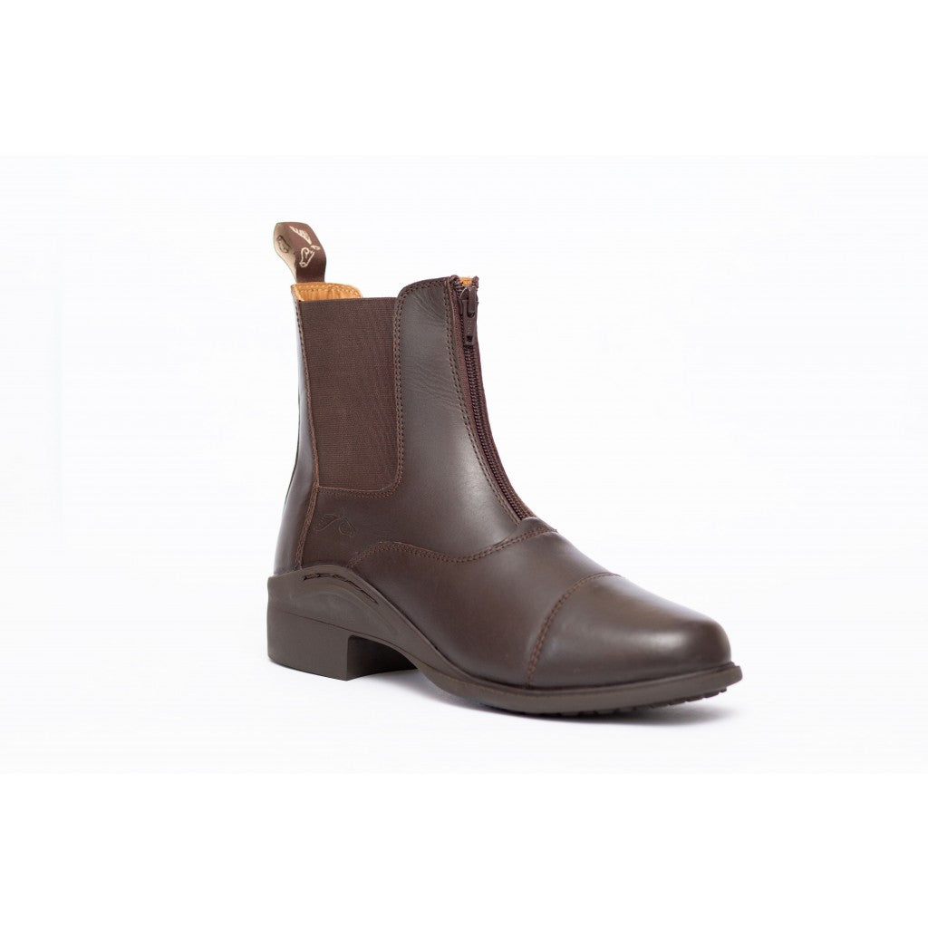 Gallop Elegance Leather Paddock Zip Boots