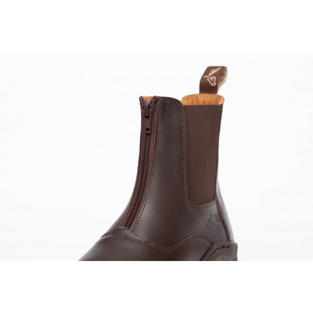 Gallop Elegance Leather Paddock Zip Boots