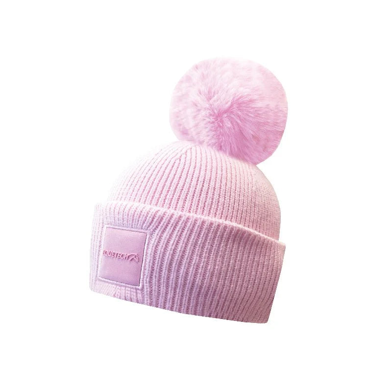 Junior Luxe Recycled Pom Knit Hat