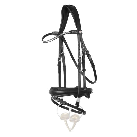Stubben Snaffle Bridle Switch Magic Tack with Slide&Lock