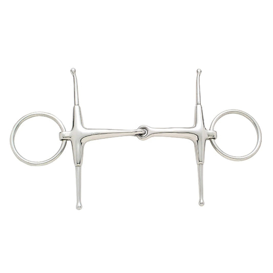Stainless Steel Jointed Fulmer Snaffle Bit