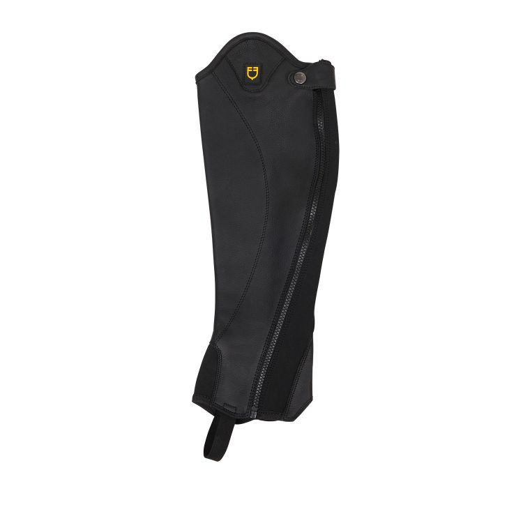UNISEX SOFT LEATHER GAITERS WITH SIDE ZIP