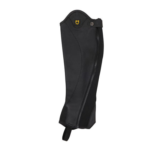 UNISEX SOFT LEATHER GAITERS WITH SIDE ZIP