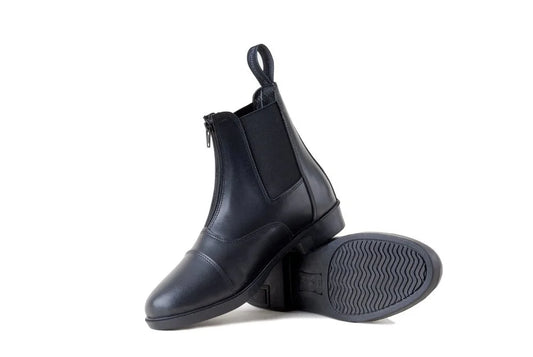 Rhinegold Junior Boston Front-Zip Paddock Boots