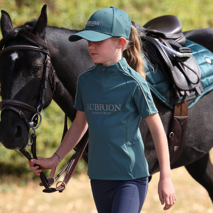 Aubrion Short Sleeve Tie Shirt - Young Rider