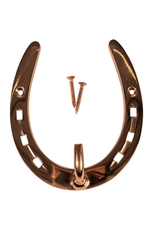 Horseshoe hook made of brass