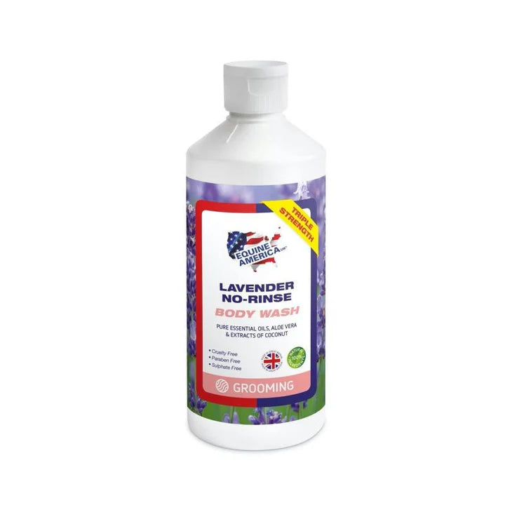 Equine America Lavender No-rinse Body Wash