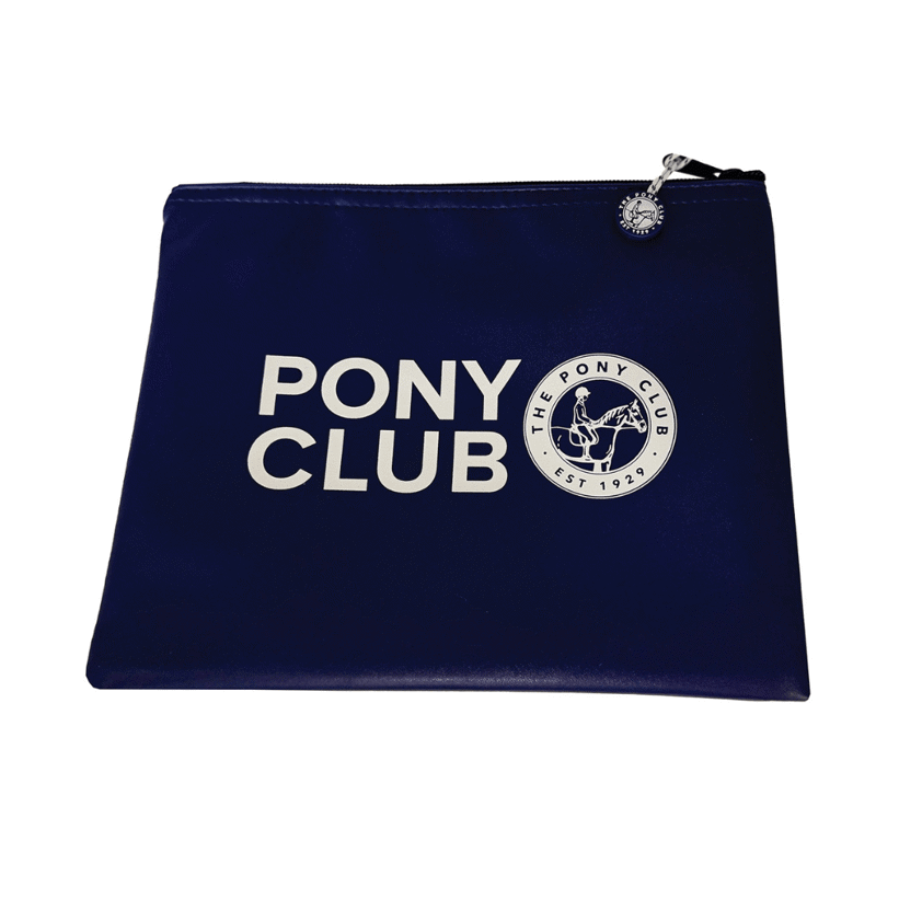 Official Pony Club passport wallet / travel pouch