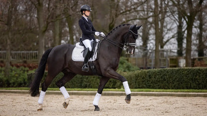 LeMieux Crystal Suede Dressage Square - White