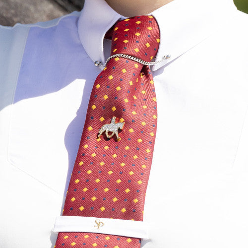 Supreme Products Glitz & Glam Horse & Rider Tie Pin