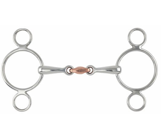 Two Ring Copper Lozenge Gag