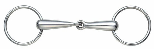 Shires Hollow Mouth Loose Ring Snaffle