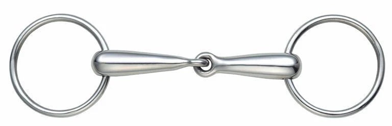 Shires Hollow Mouth Loose Ring Snaffle