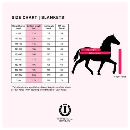 Imperial Riding IRH Fundamental Fleece Blanket - Navy