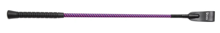 Shires Plain Stem Rubber Grip Whip