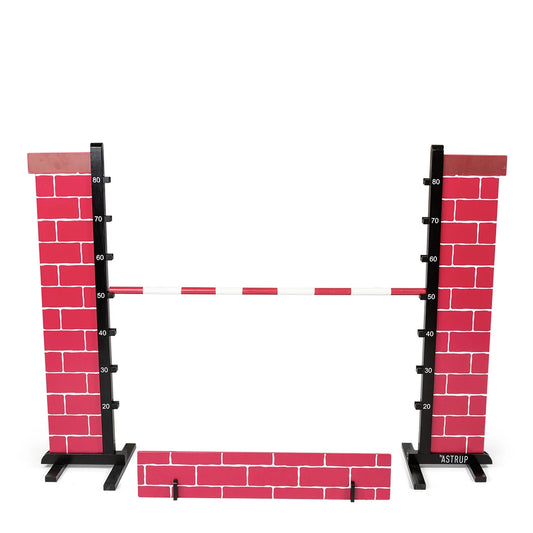 Hobby Horse Show Jumping Fence - Brick Wall