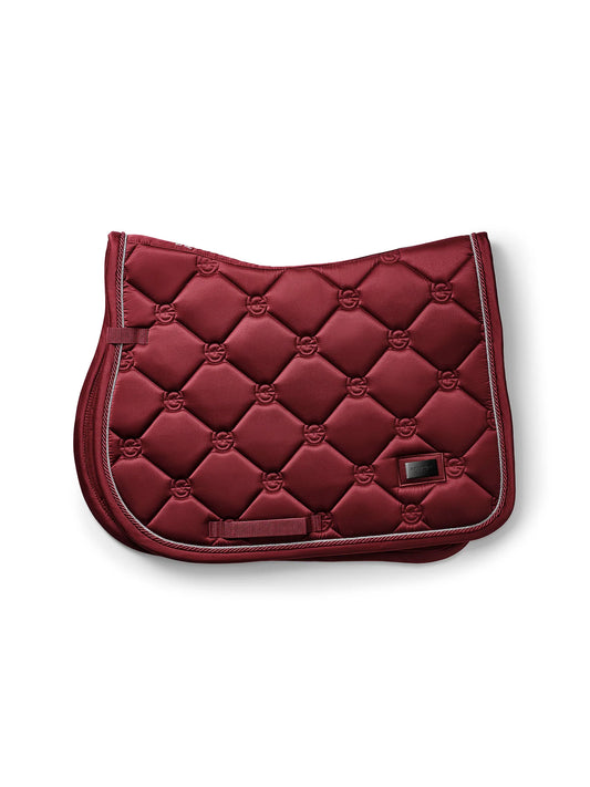 Equestrian Stockholm Jump Saddle Bordeaux