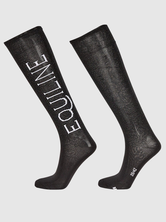 Equline Riding Socks With Glitter