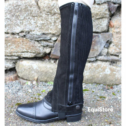 Suede Half Chaps