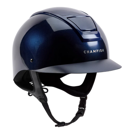 Champion Insight Peaked Helmet - Metallic Navy