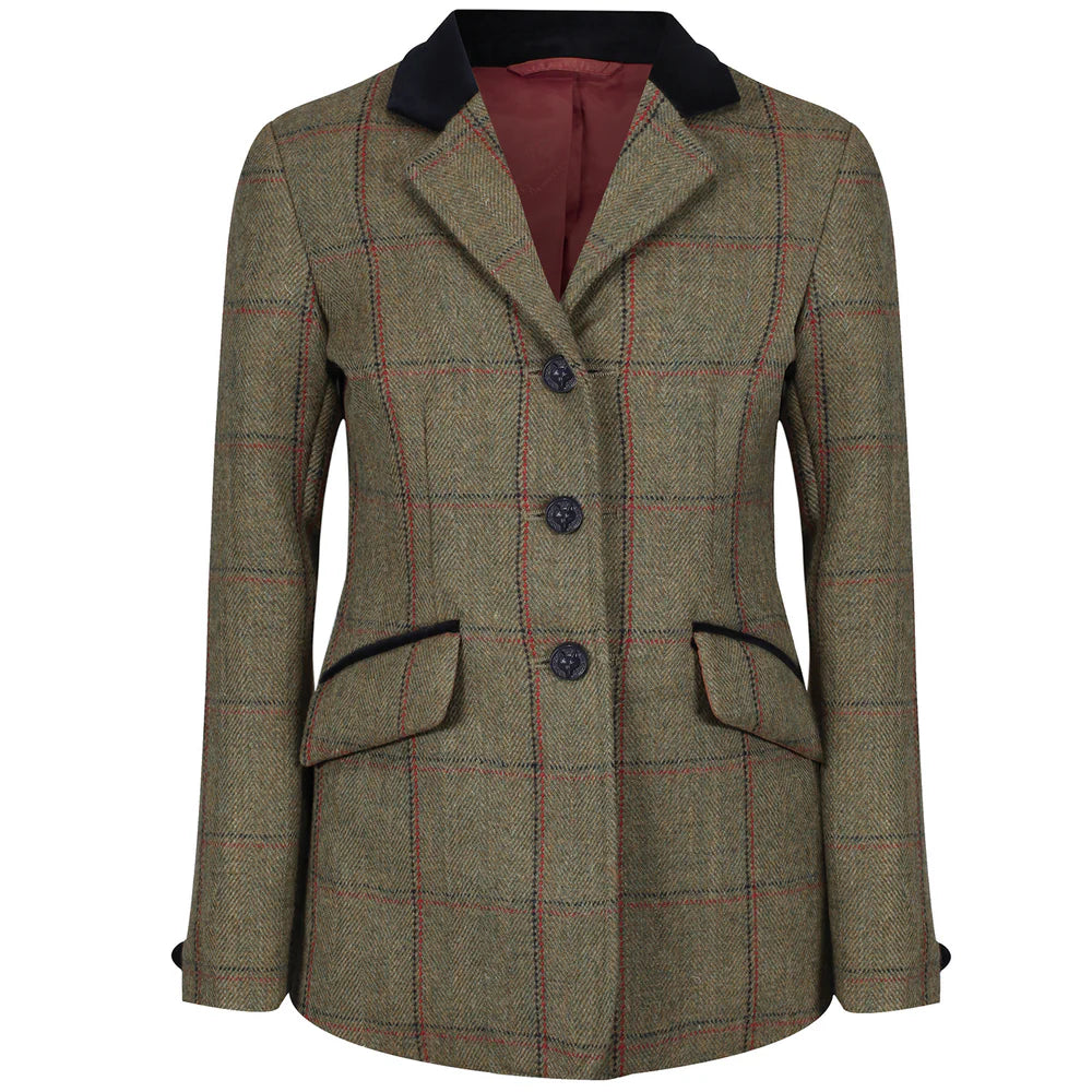 Junior Launton Deluxe Tweed Riding Jacket