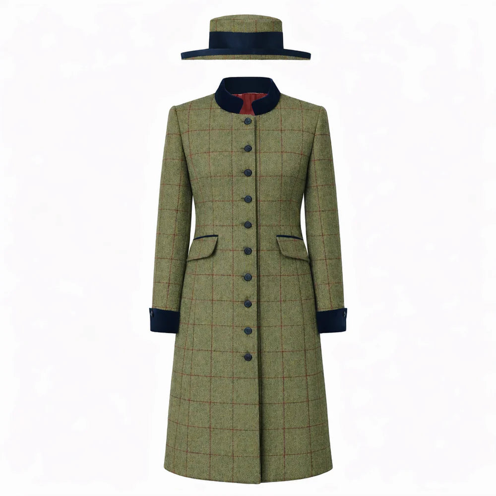 Launton Tweed Leader Dress + Hat