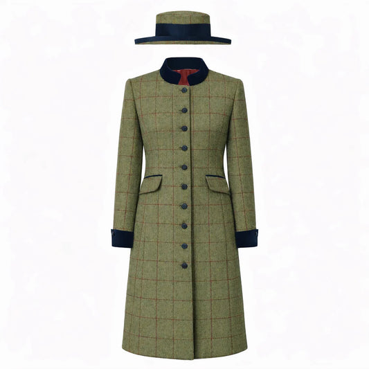 Launton Tweed Leader Dress + Hat