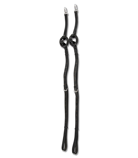 Leather Side Reins with Rings
