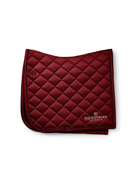 Equestrian Stockholm Jump Saddle Pad Bordeaux