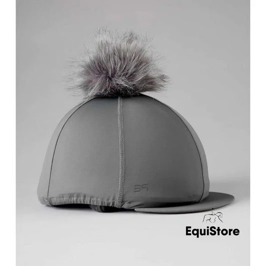 Premier Equine Jersey Hat Silk with Faux Pom Pom
