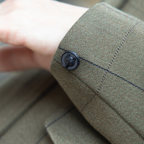 Equetech Junior Bellingham Deluxe Stretch Tweed Riding Jacket