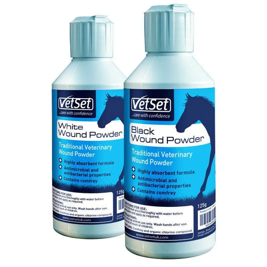VetSet Black / White Wound Powder