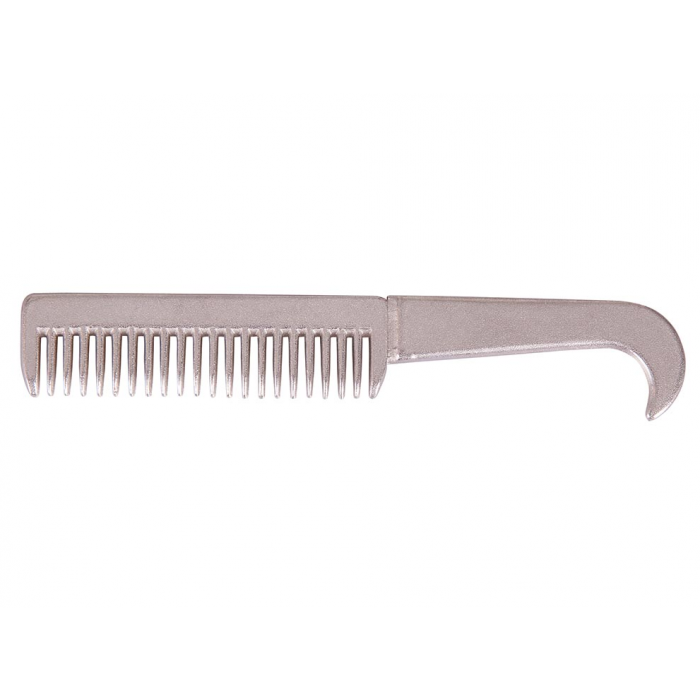 Aluminum Hoofpick/Comb Combination