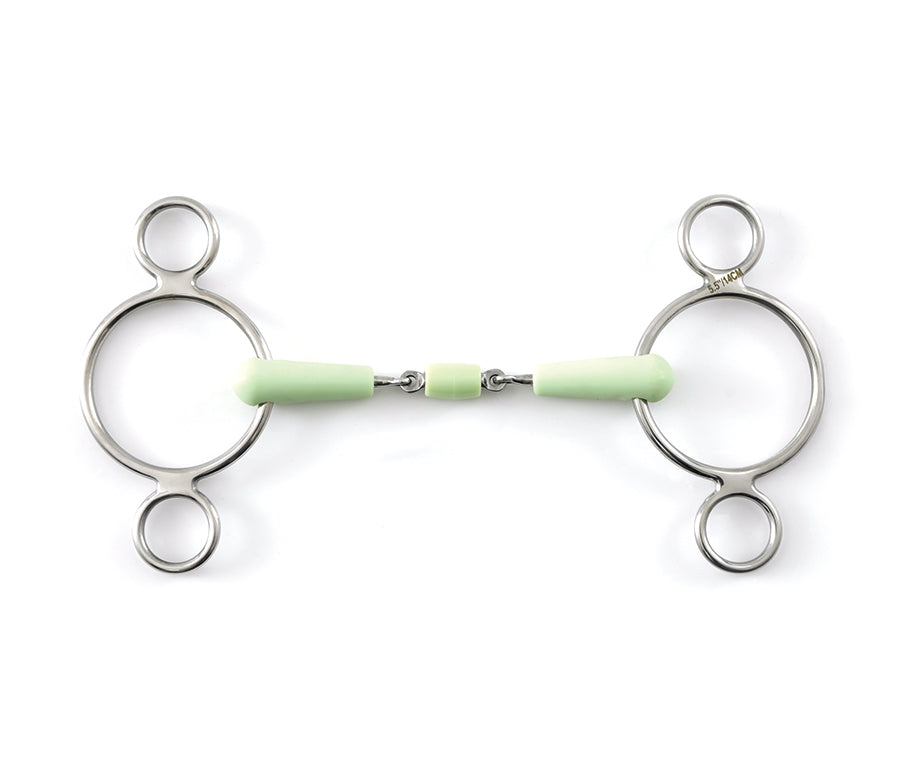 Apple-Tech Peanut Jointed Two Ring Gag