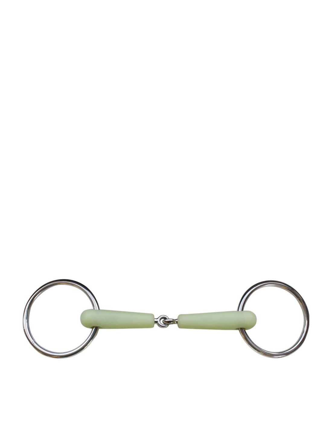 BR Single Jointed Loose Ring Snaffle Apple Mouth 18 mm