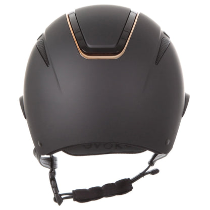 Evoke Callisto Wide Peak - Black/Rose Gold